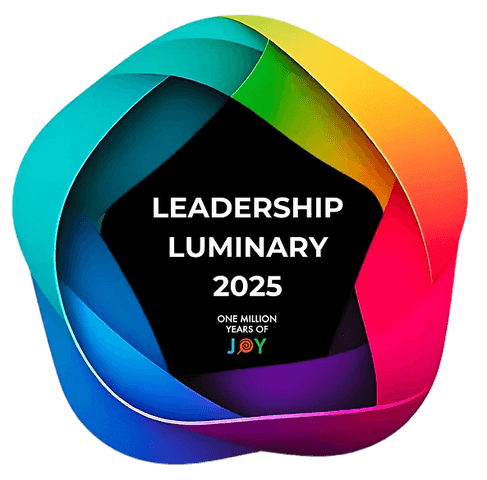 Leadership Luminary Top 50 award badge