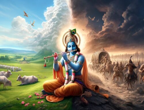 What can we learn about leadership from Krishna?