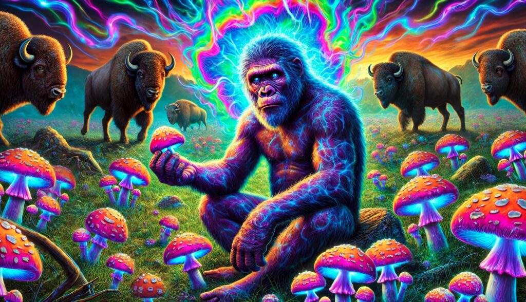 Stoned ape theory visualization